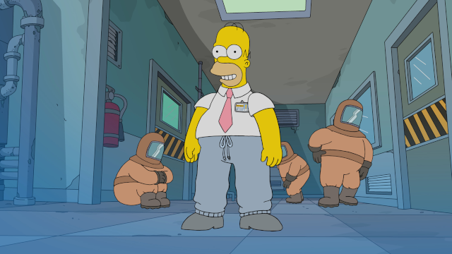 Click to watch 'The Tell-Tale Pants' (popup) The Simpsons